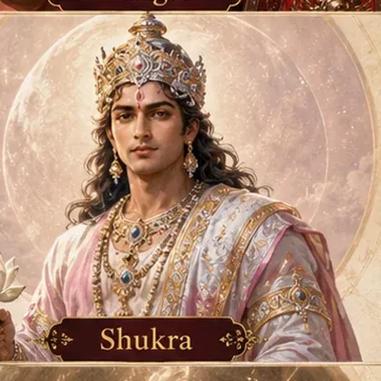 Shukra in human form